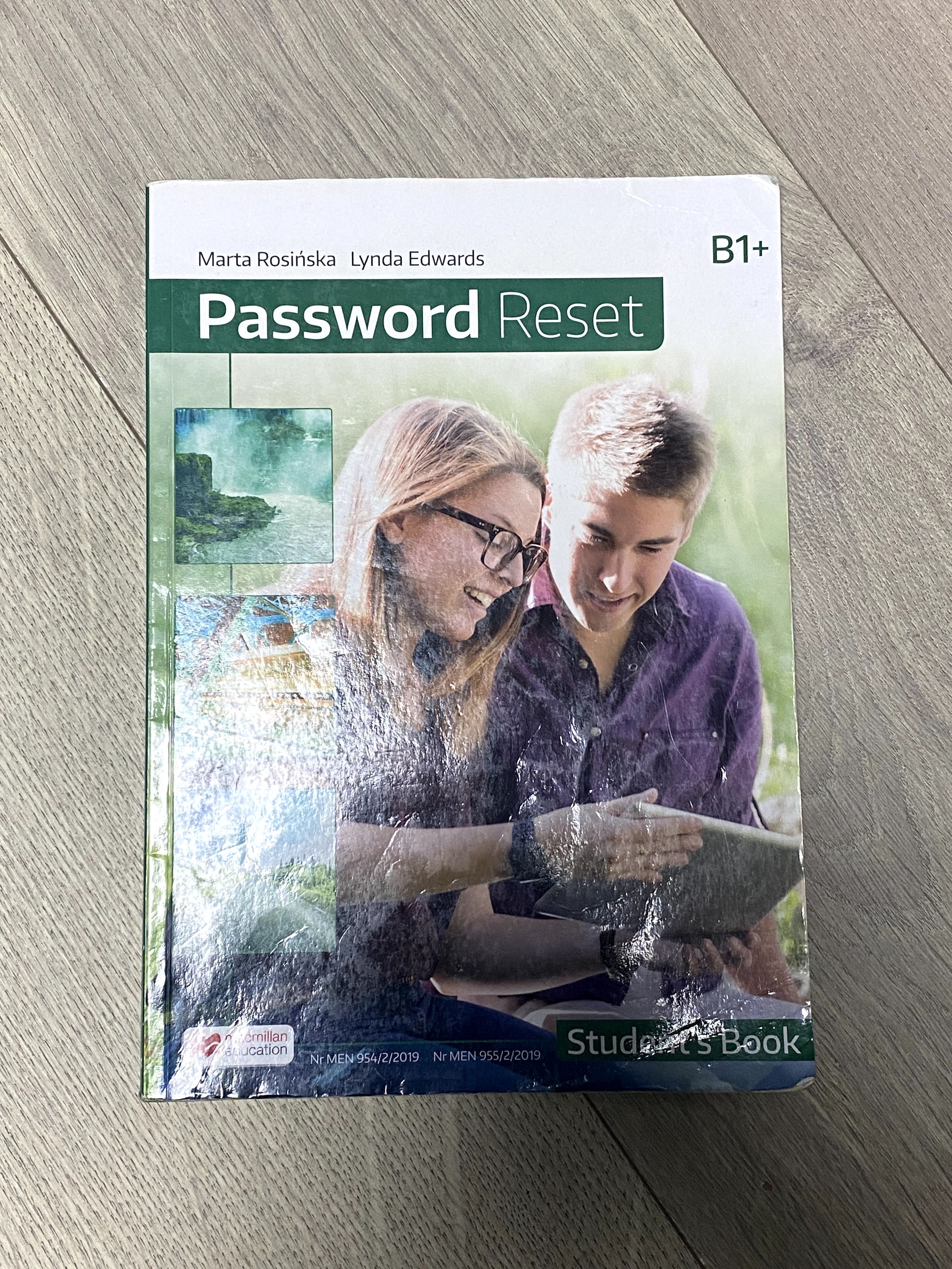 Password Reset B1+ książka ucznia