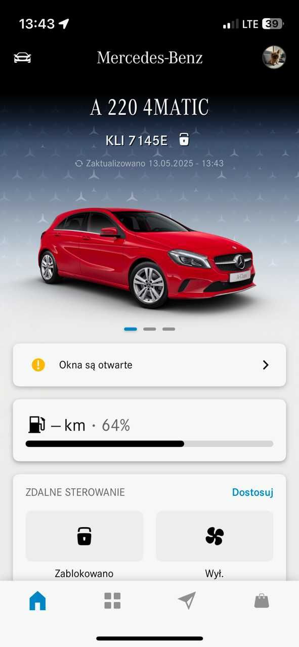 Mercedes A220 4-Matic, Automat, FULL Led, ogrzewanie postojowe.