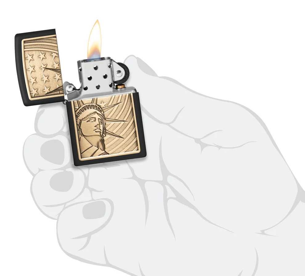 Zapalniczka Zippo Liberty & Flag 600.07165 Wolność i Flaga Nowa