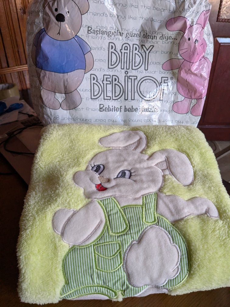 Покривальце НОВЕ фірми Baby Bebitof, одіяло дитяче, плед дитячий
