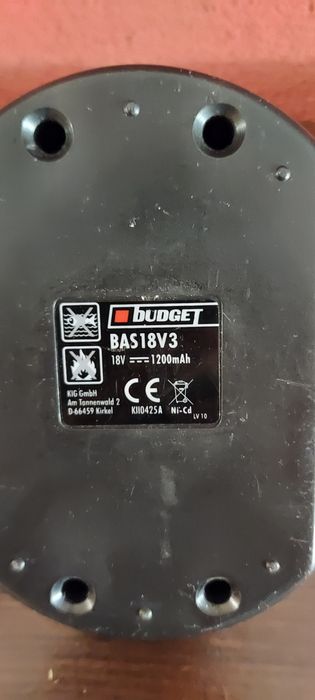 2 baterie Budget do wkrętarki 18 v