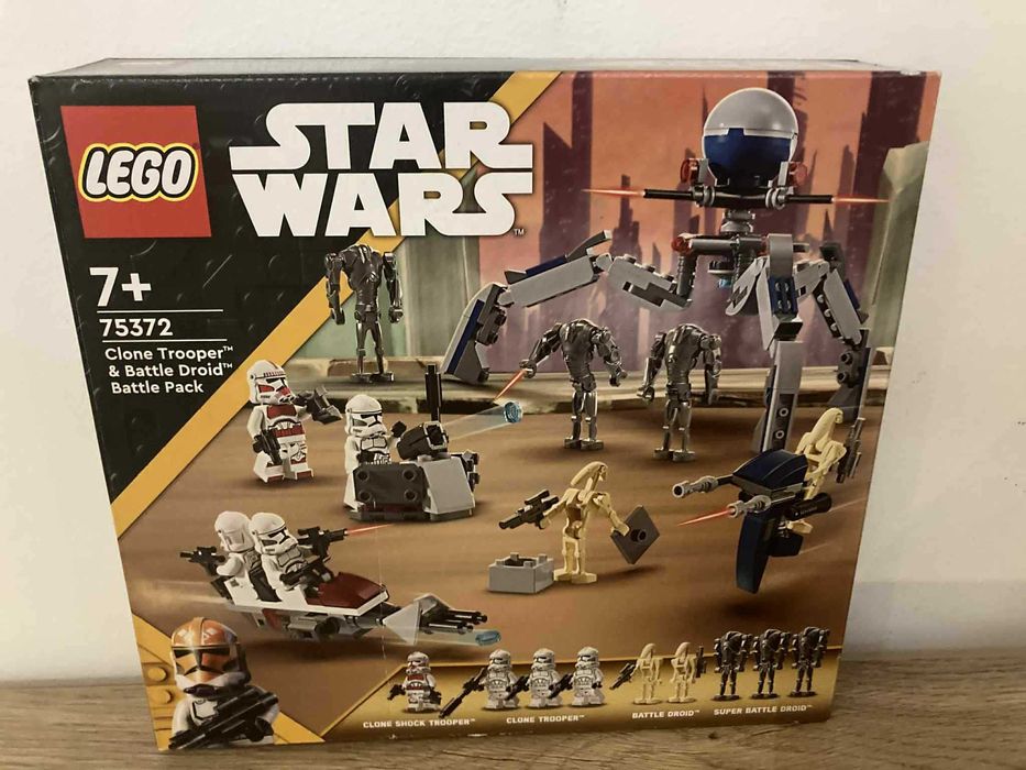 LEGO 75372 Star Wars Zestaw bitewny z żołnierzem armii klonów 8 szt