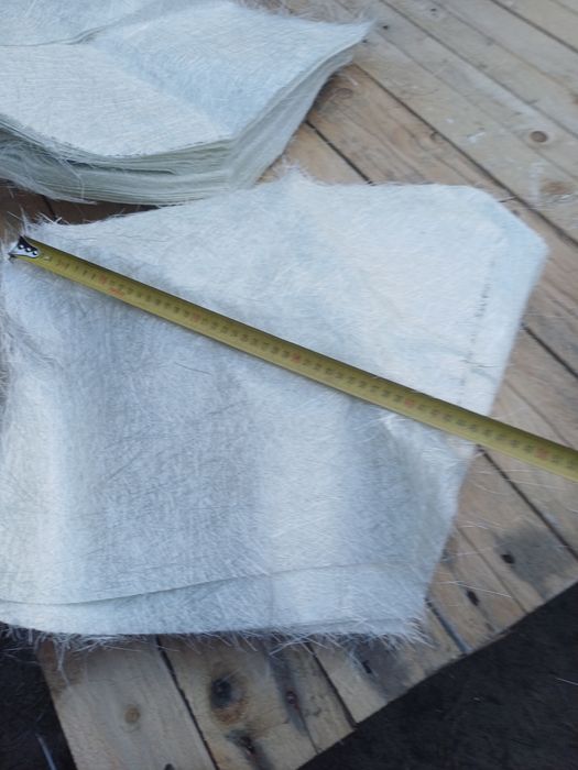 Стекломат куски большие