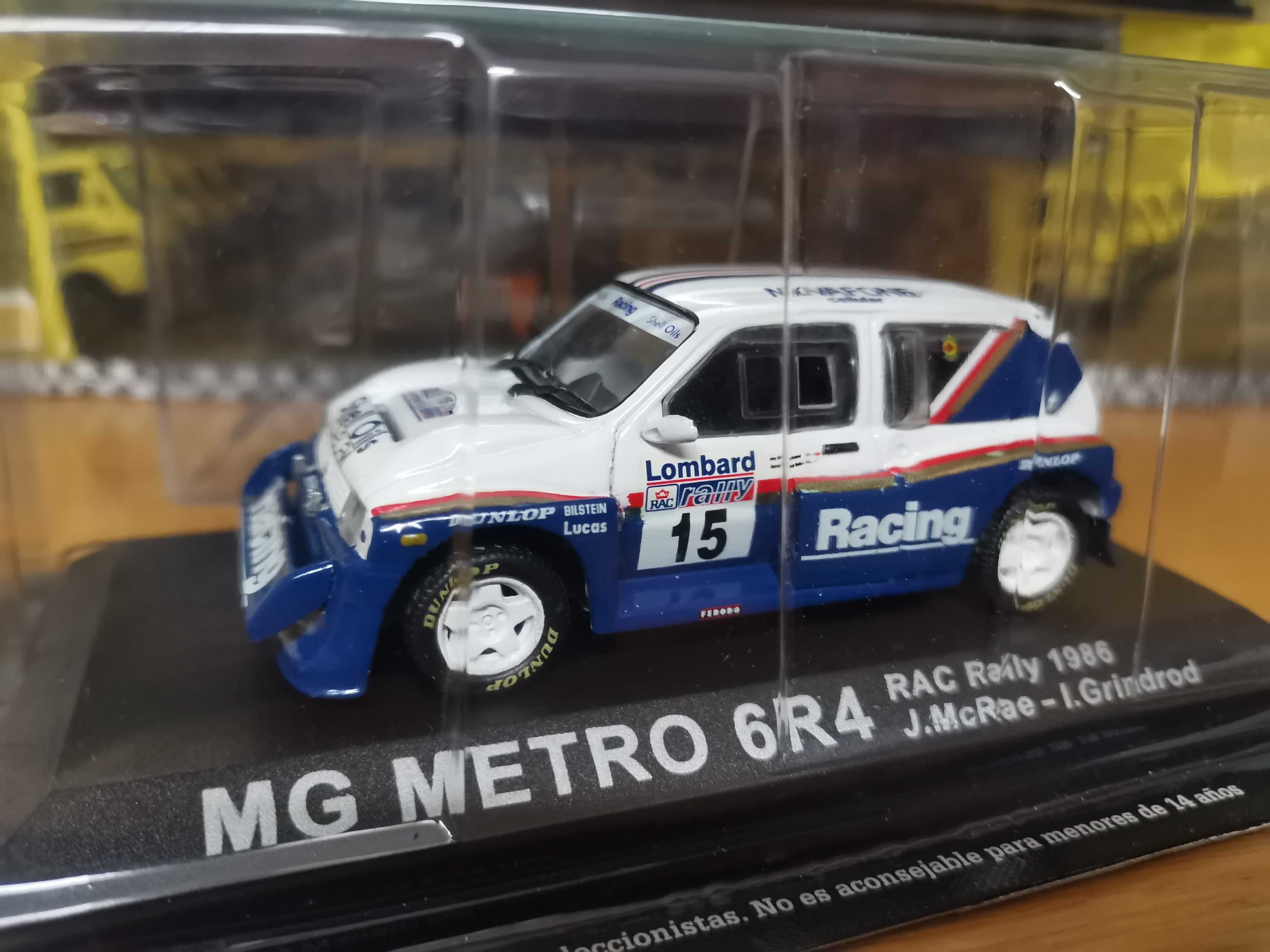 BMW M3 +  MG Metro 6R4 + Barkas B1000 Team Racing RAC Rally 1:43