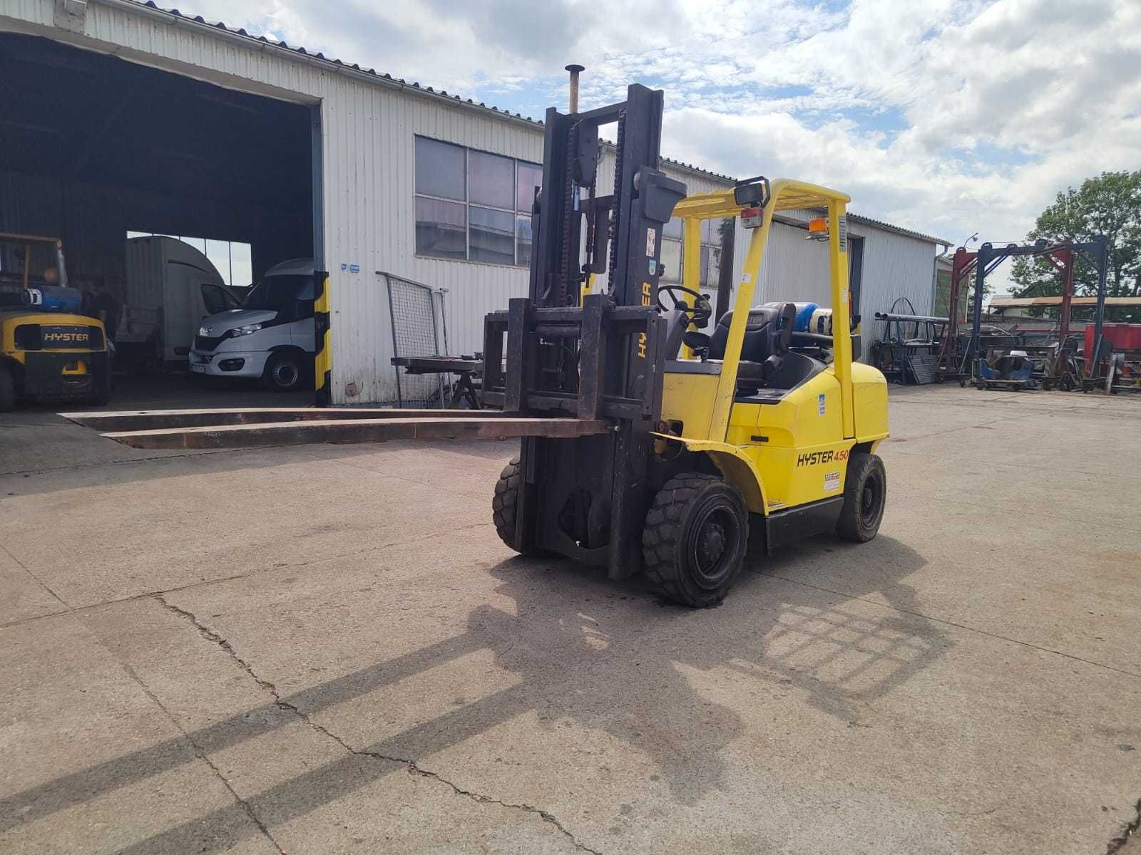 Wózek widłowy HYSTER H4,5 XM 2006 +LPG