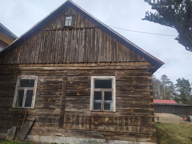 Dom drewniany do rozbiórki 8x12m