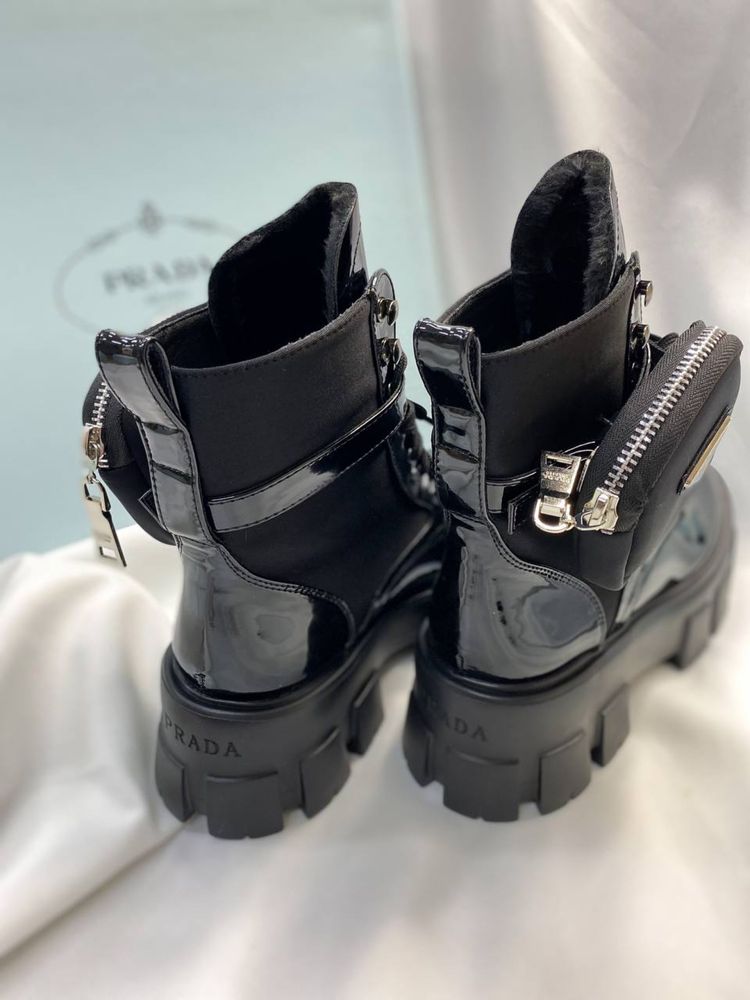 Buty damskie Prada Monolith black