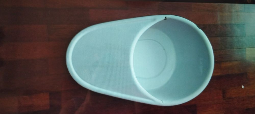 Alguidar e arrastadeira em esmalte