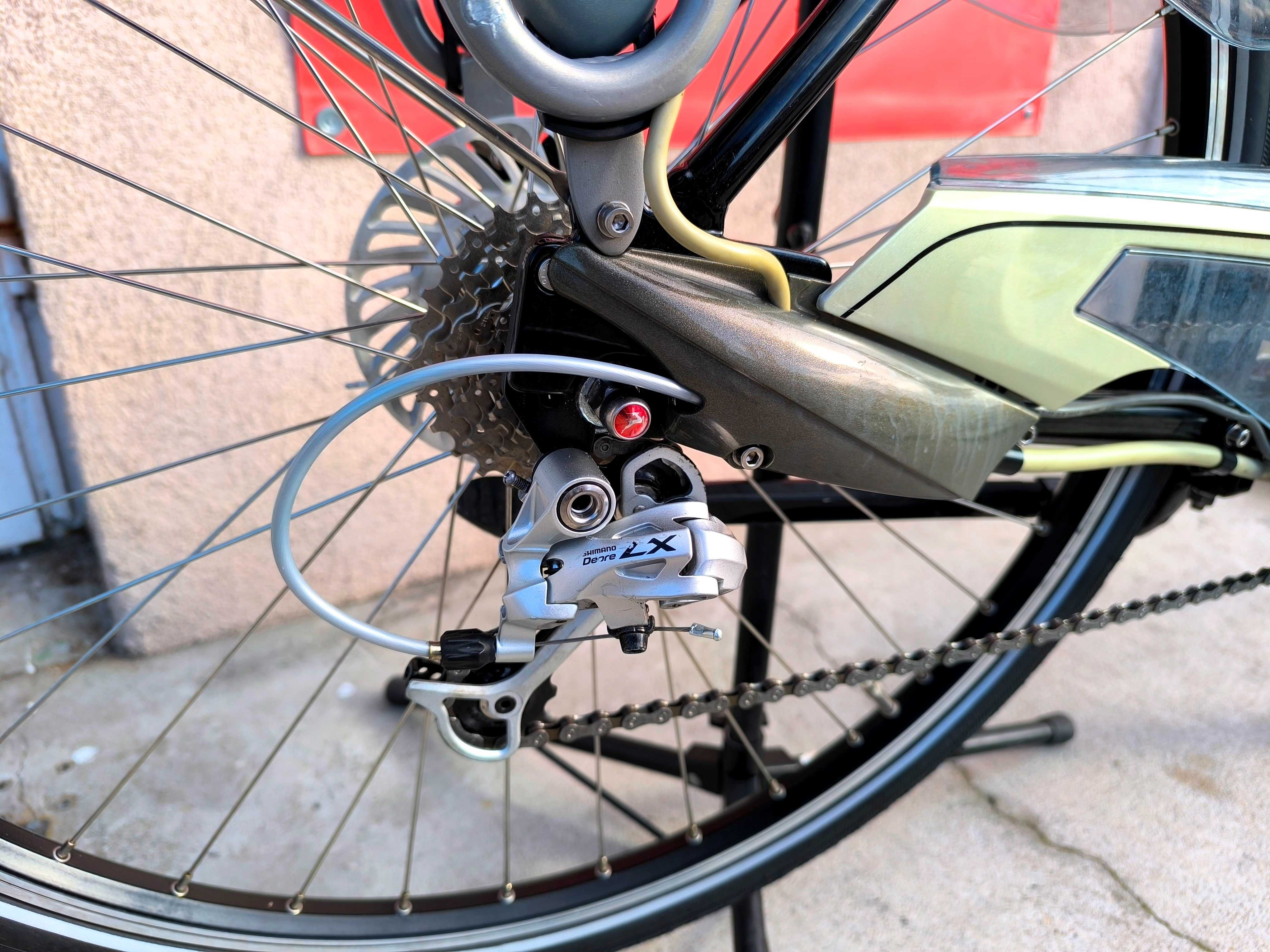 PIĘKNA GAZELLE INNERGY Medeo Excellent Roz 49cm Nexus Shimano DEORE LX
