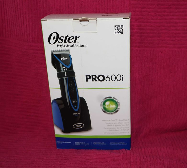 Bezprzywodowa maszynka do strzyżenia Oster Pro 600i
