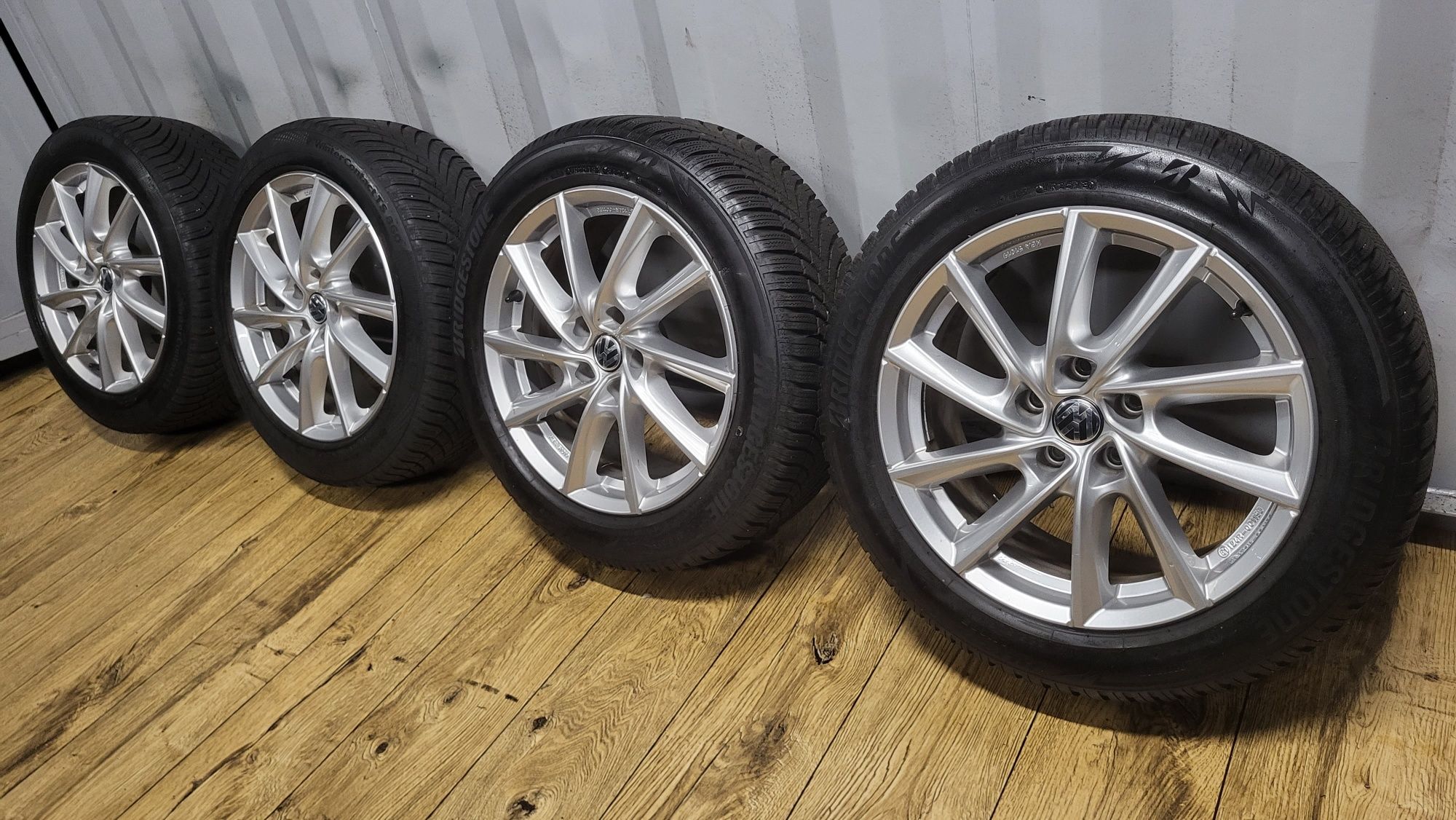 Alufelgi VW 17" 5x112 z oponami 225/50 R17 Passat B8 B7 B6 Arteon