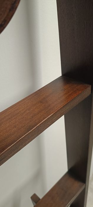 ścianka kwiatowa Ludvik Volak Holesov design vintage półka