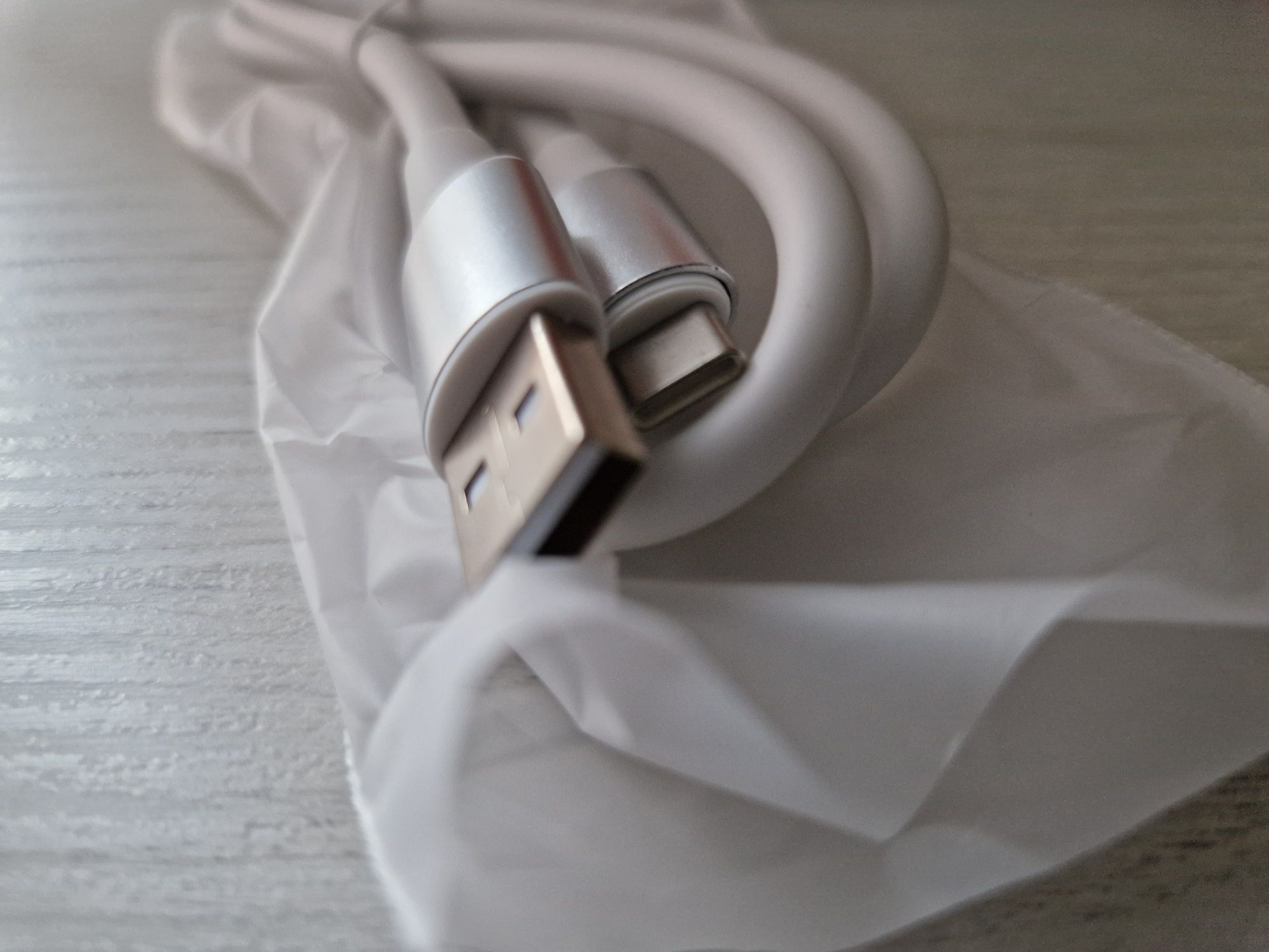 Borofone Kabel BX82 Bountiful - USB na Typ C - 3A 1 metr biały