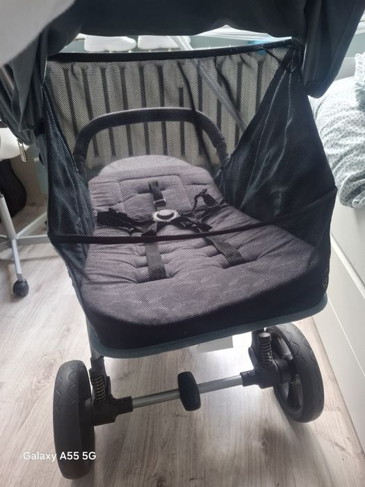 Wózek spacerowy zielony