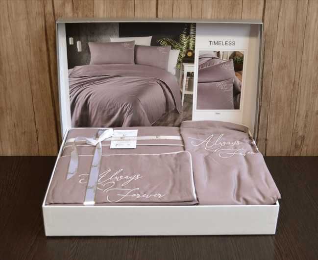 Комплект постельного белья Евро First Choice Deluxe Satin Хлопок 100%