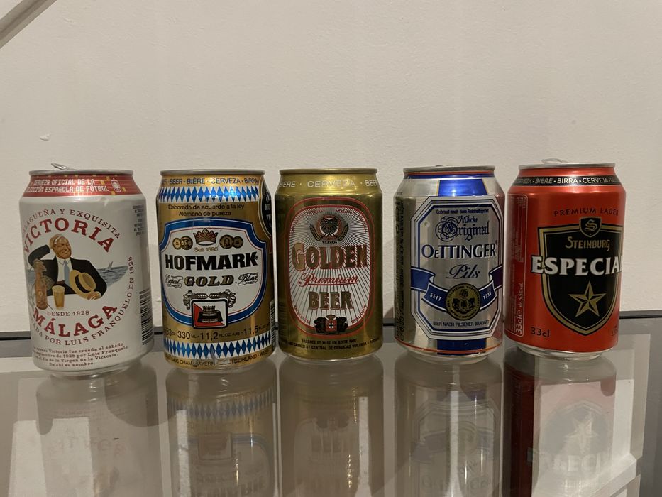Coleção Latas latas (lote 5 de 5)