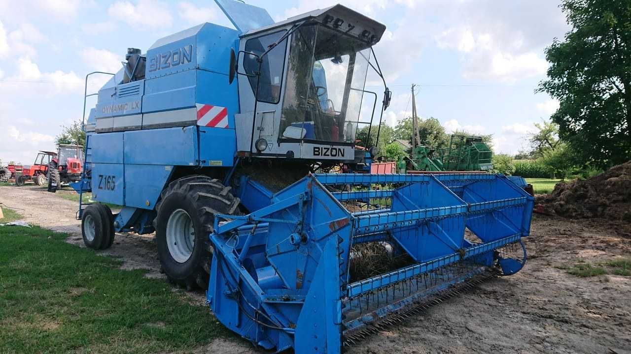 Kombajn Zbożowy Bizon Dynamic LX Z165, 1996r dwa hedery