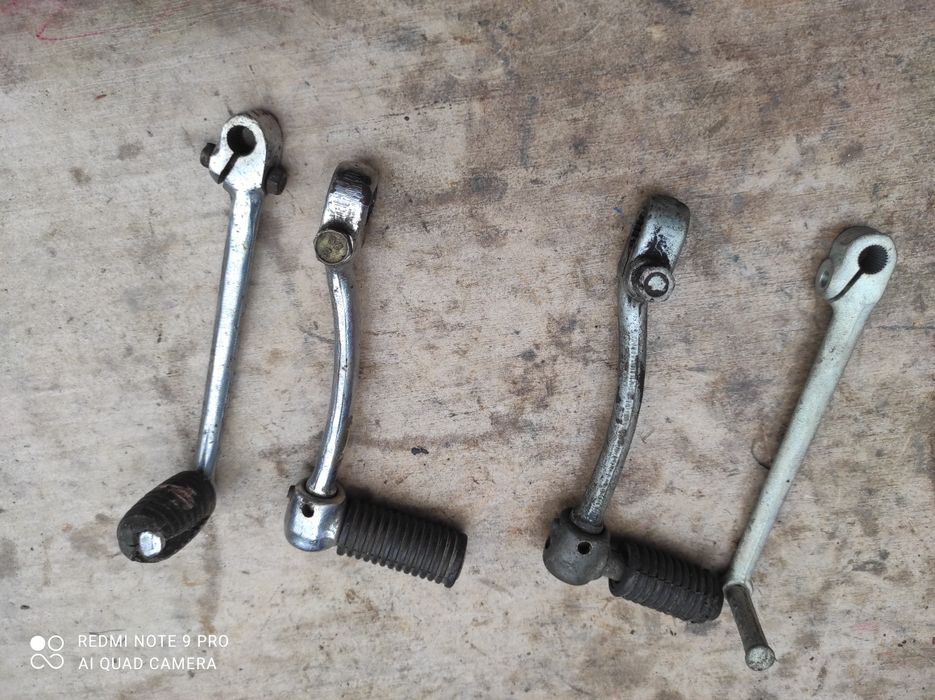 Kopka starter + dźwignia biegów Romet Komar ogar motorynka 11.116