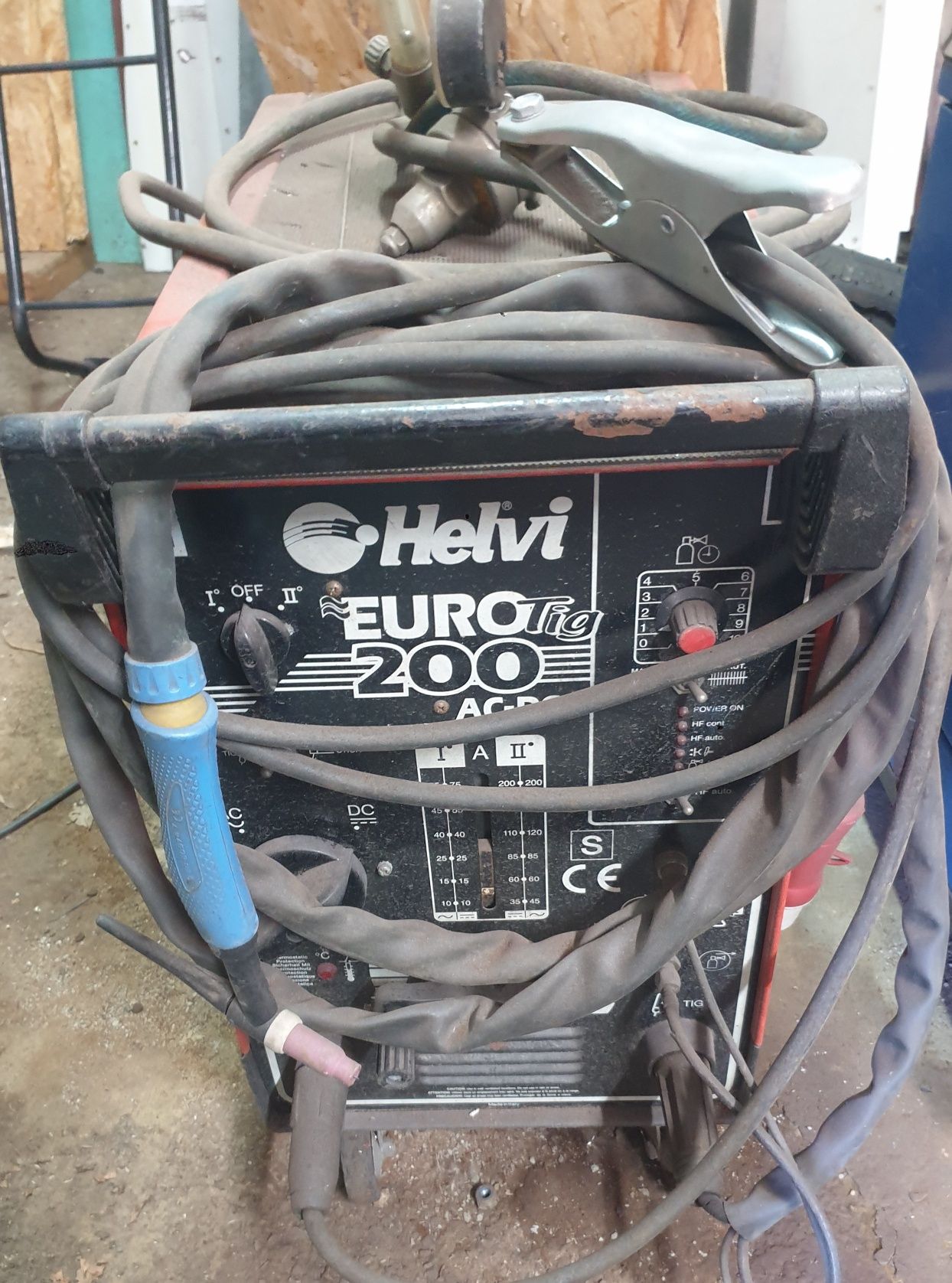 Maquina soldar Helvi Euro Tig 200