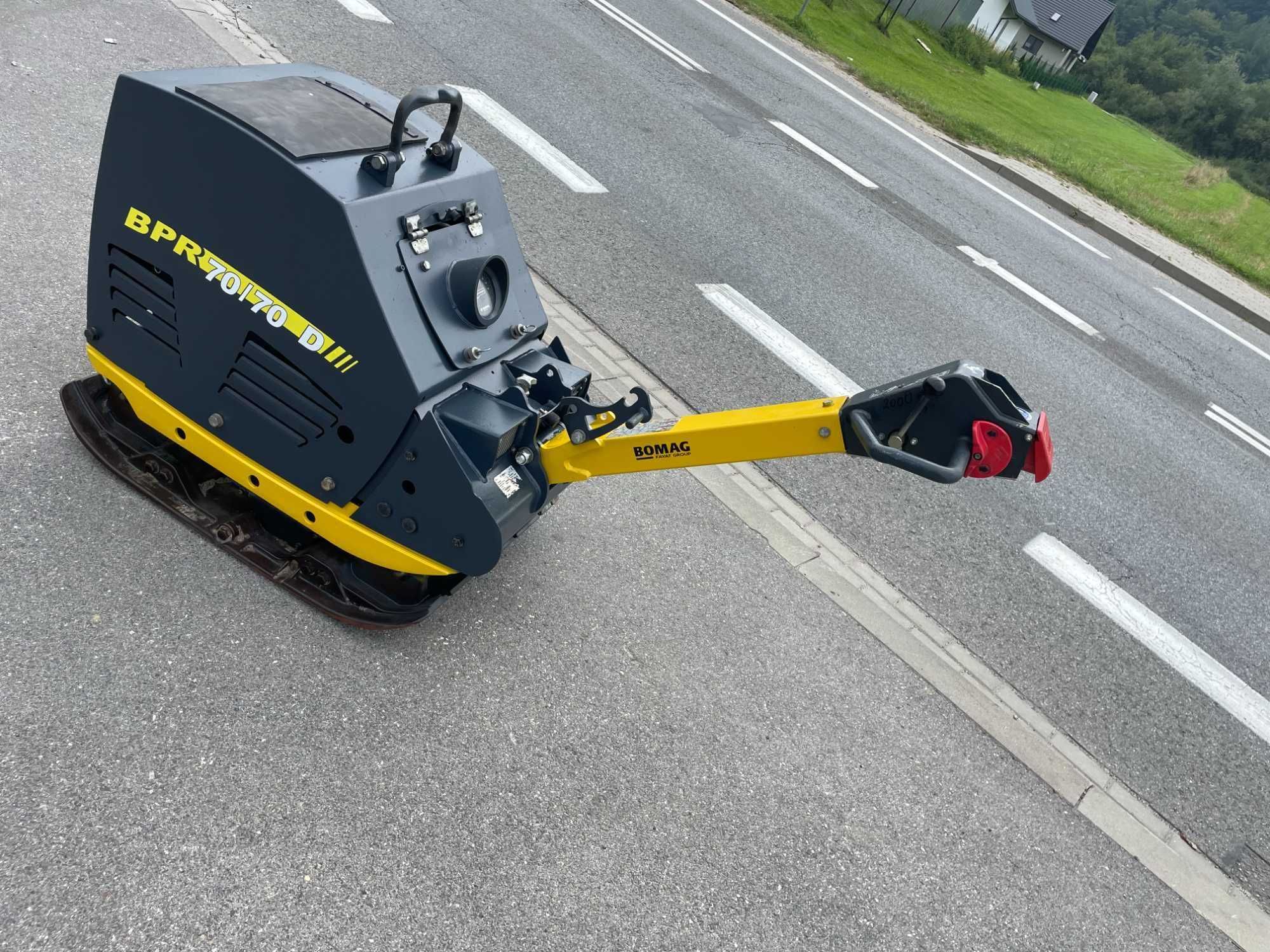 Zagęszczarka BOMAG BPR70/70 Płyta 600Kg zNorwegi jaknowa czujnik 2016r