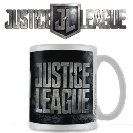 NOVA - Caneca do Filme Justice League - Metallic Logo