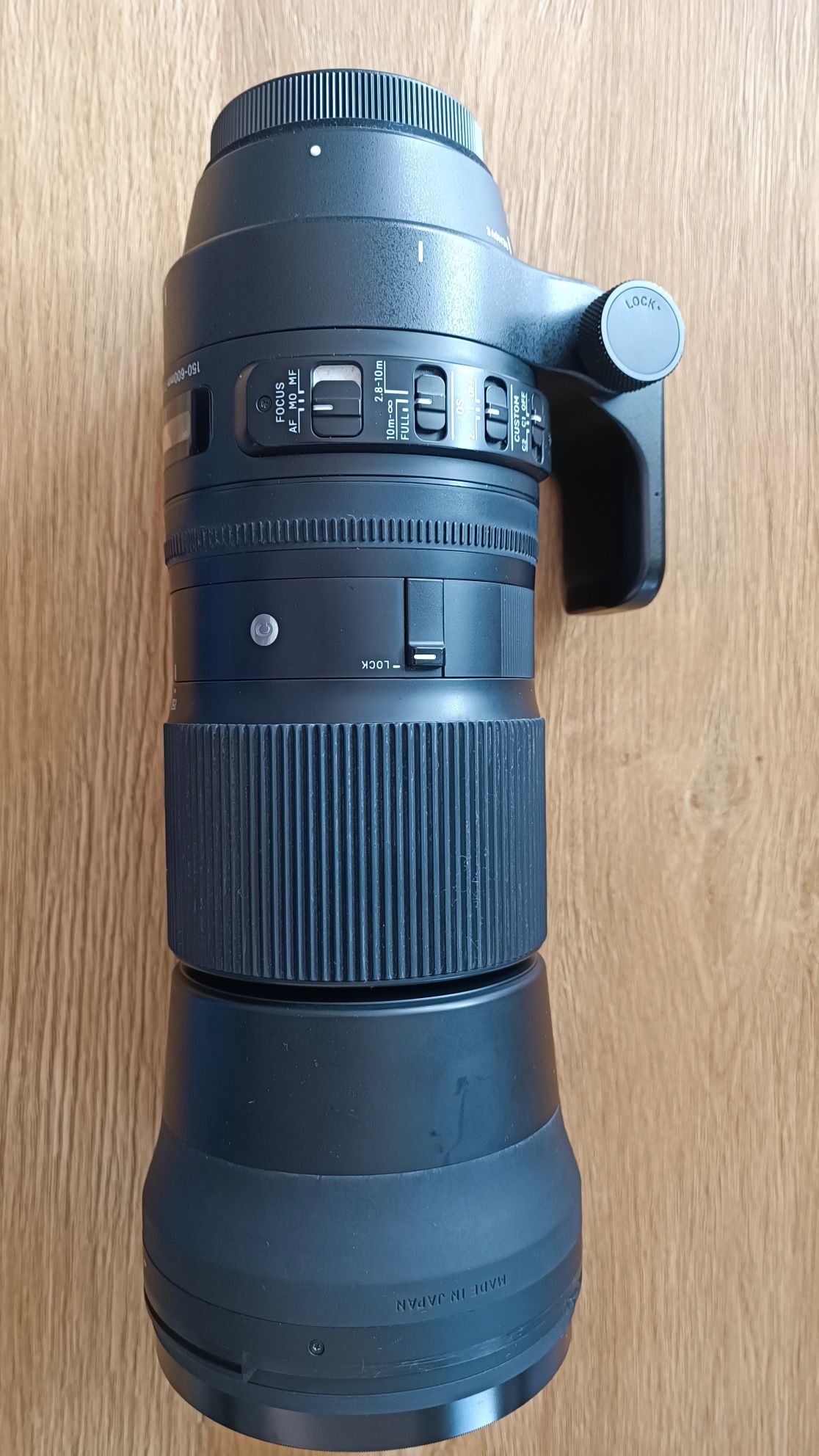 Sigma 150-600C + filtr UV marumi 95mm