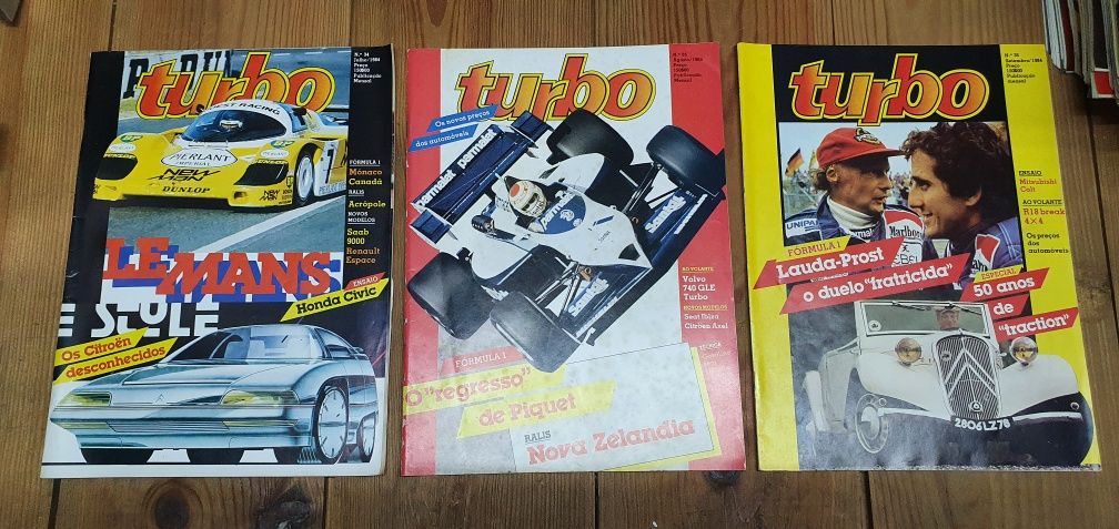 Revistas Turbo do ano 1982/83