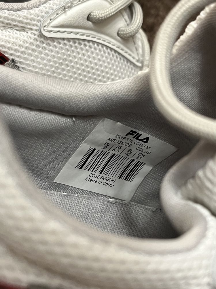 FILA Krypton Cord нові 39 р