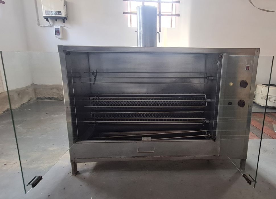 Rożno gazowe z napędem elektrycznym