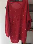 Sweter z kuleczkami