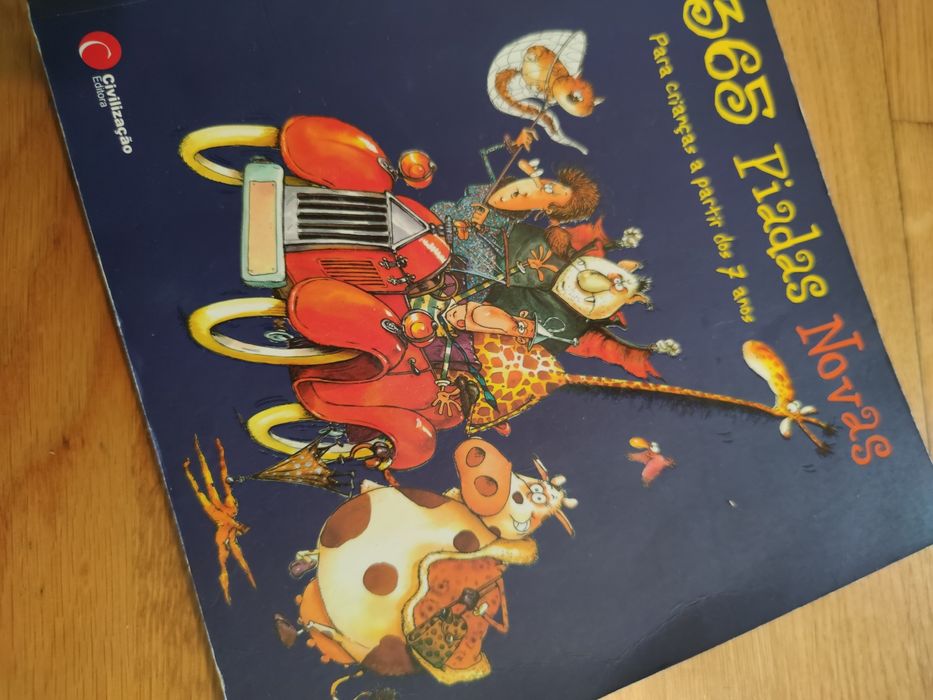 Livro 365 piadas para crianças