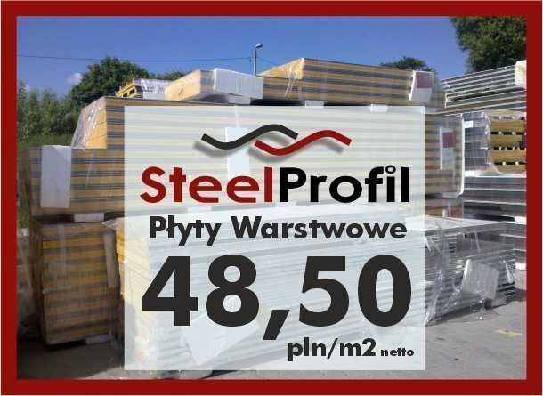 PŁYTA WARSTWOWA 10cm ścienna dachowa II gatunek obornicka różne gr.