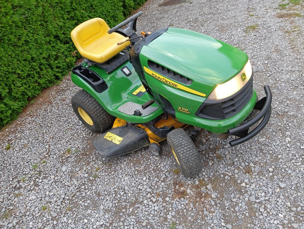 Traktorek kosiarka john deere x110 automatic briggs 18,5KM hydrostat