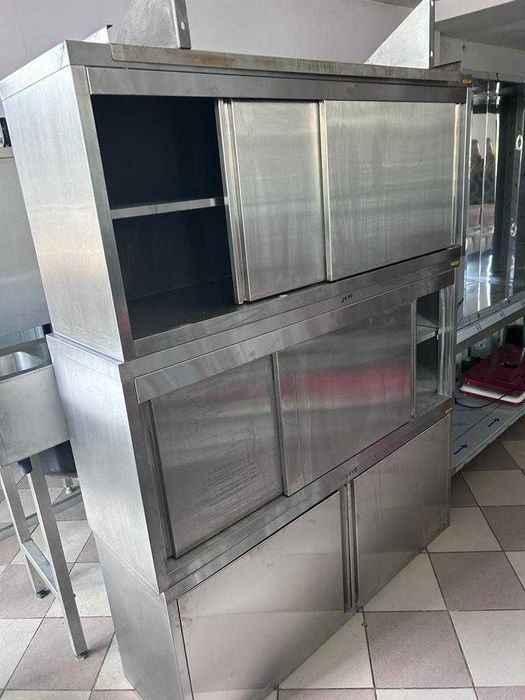 Szafka wisząca nierdzewna 150x40x60 cm fv23%