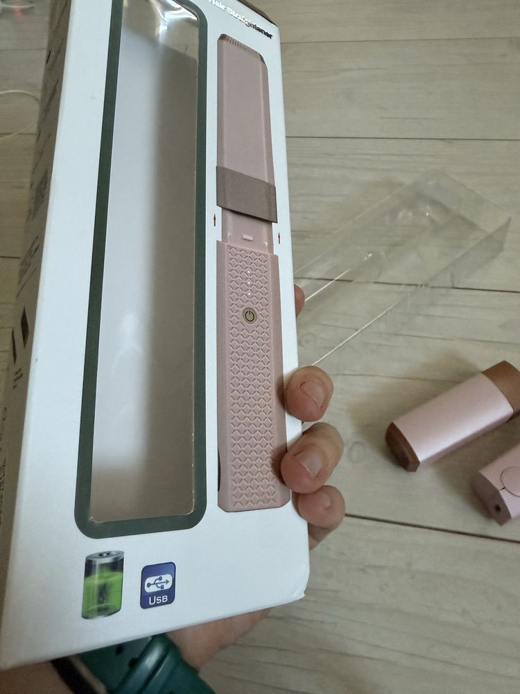 Przenośna Mini bezprzewodowa USB prostownica do włosów