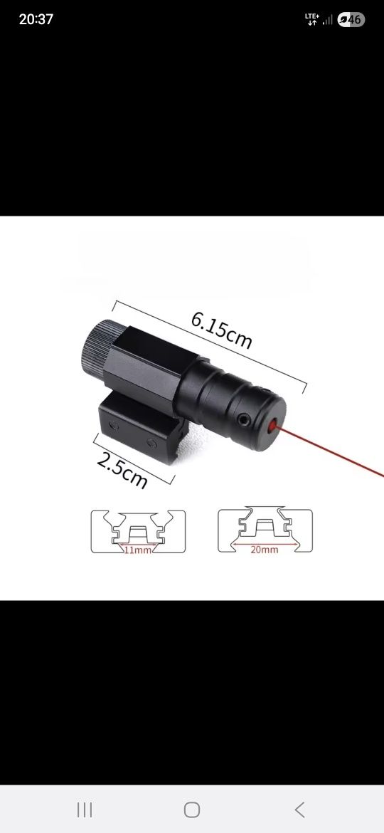 Kalimator celownik laserowy