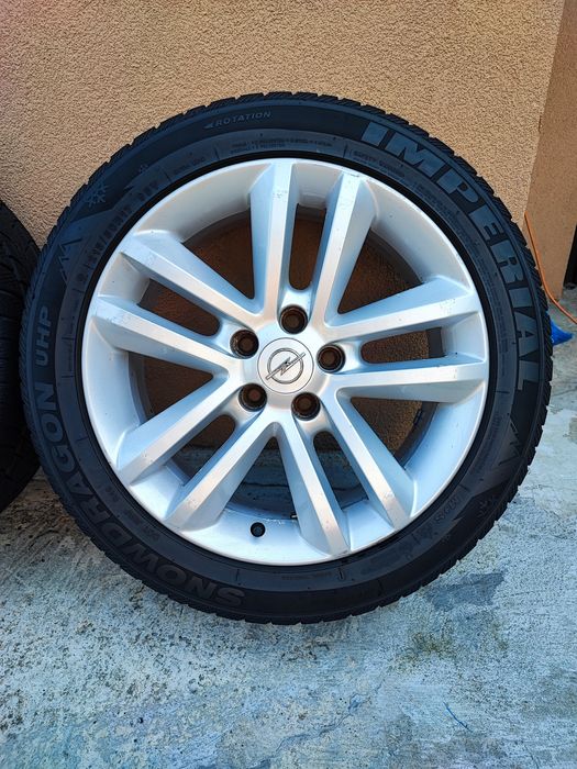 Koła 17 cali felgi 5 x 110 Opel Vectra Singum Opony Zimowe 215 x 50