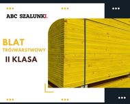 Blaty trójwarstwowe 200 x 50 II klasa nowe strop szalunki sklejka