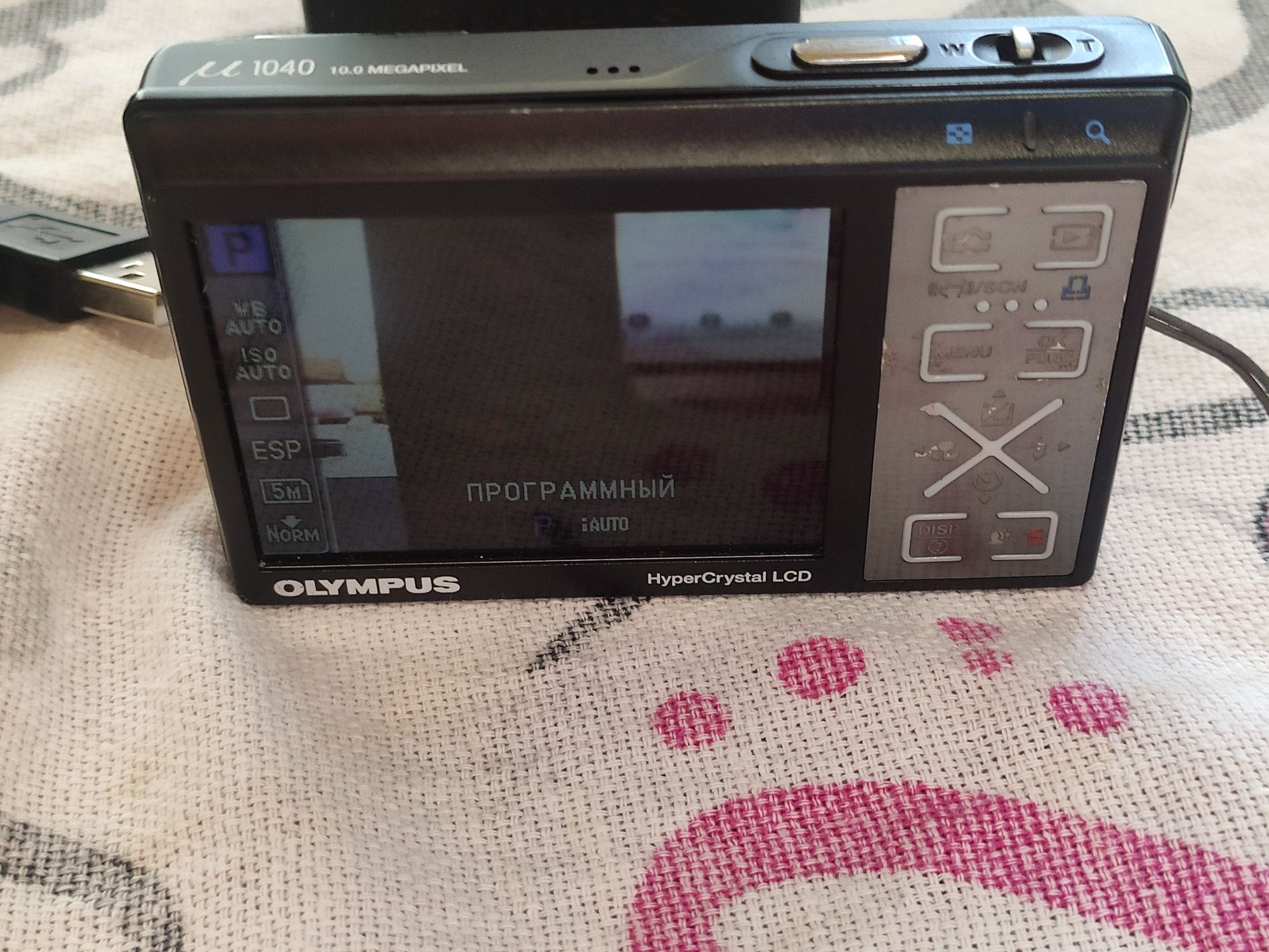 Фотоаппарат,  Olympus Mju 1040