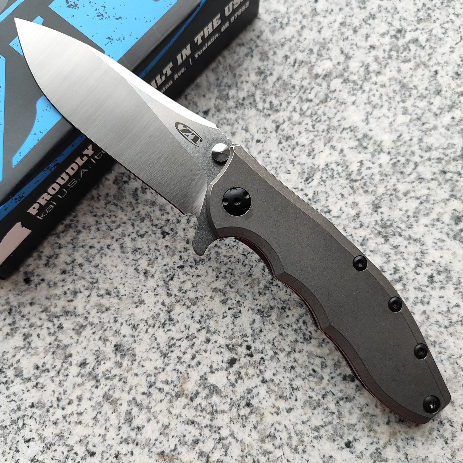 Нож Zero Tolerance 0562Ti Hinderer Slicer