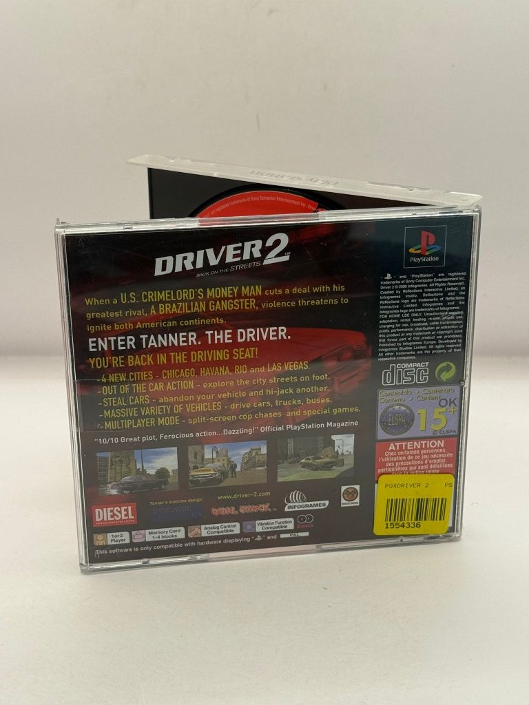 Driver 2 3xA Ps1 nr 5809