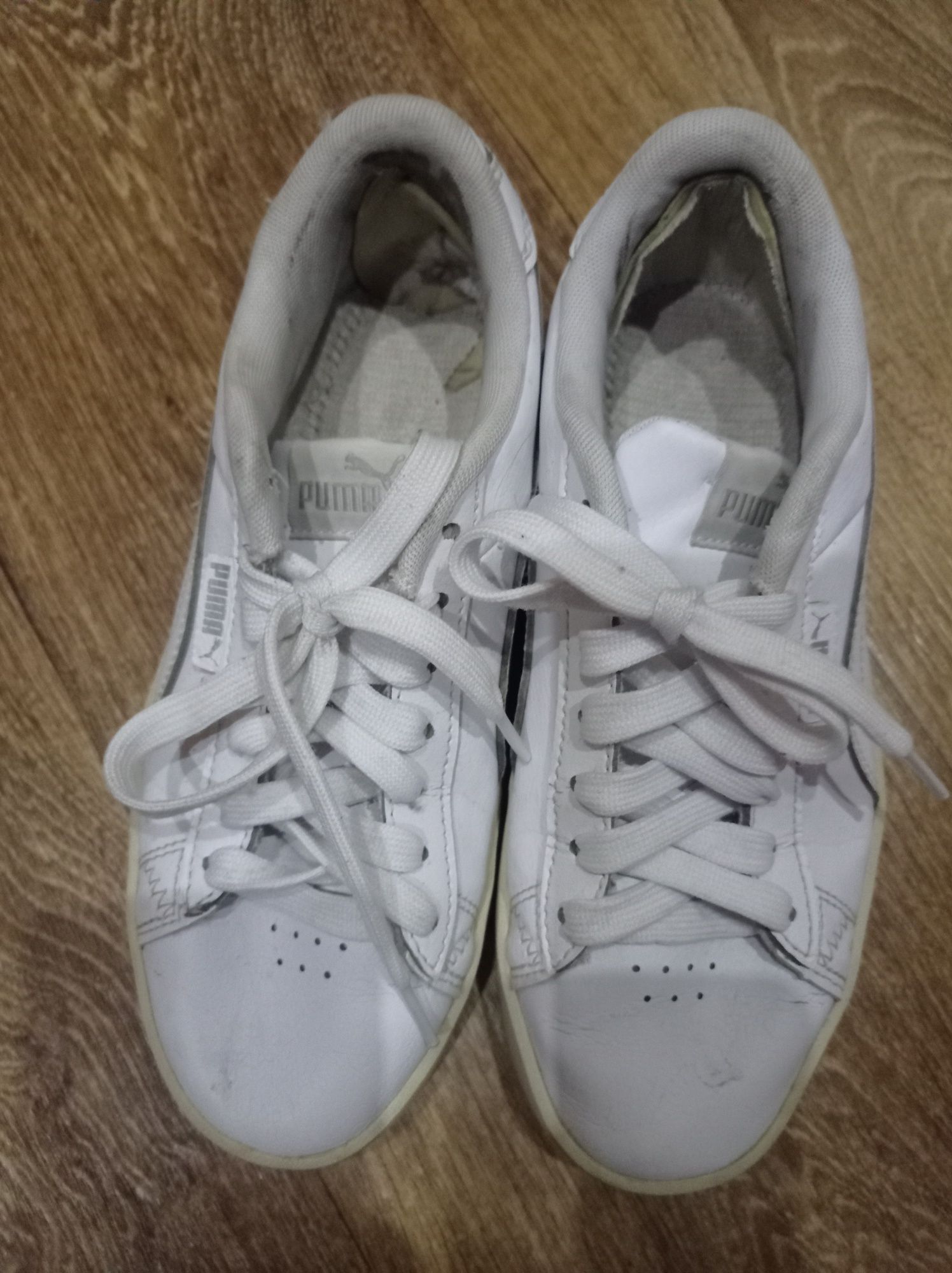 Кожаные кеды Puma