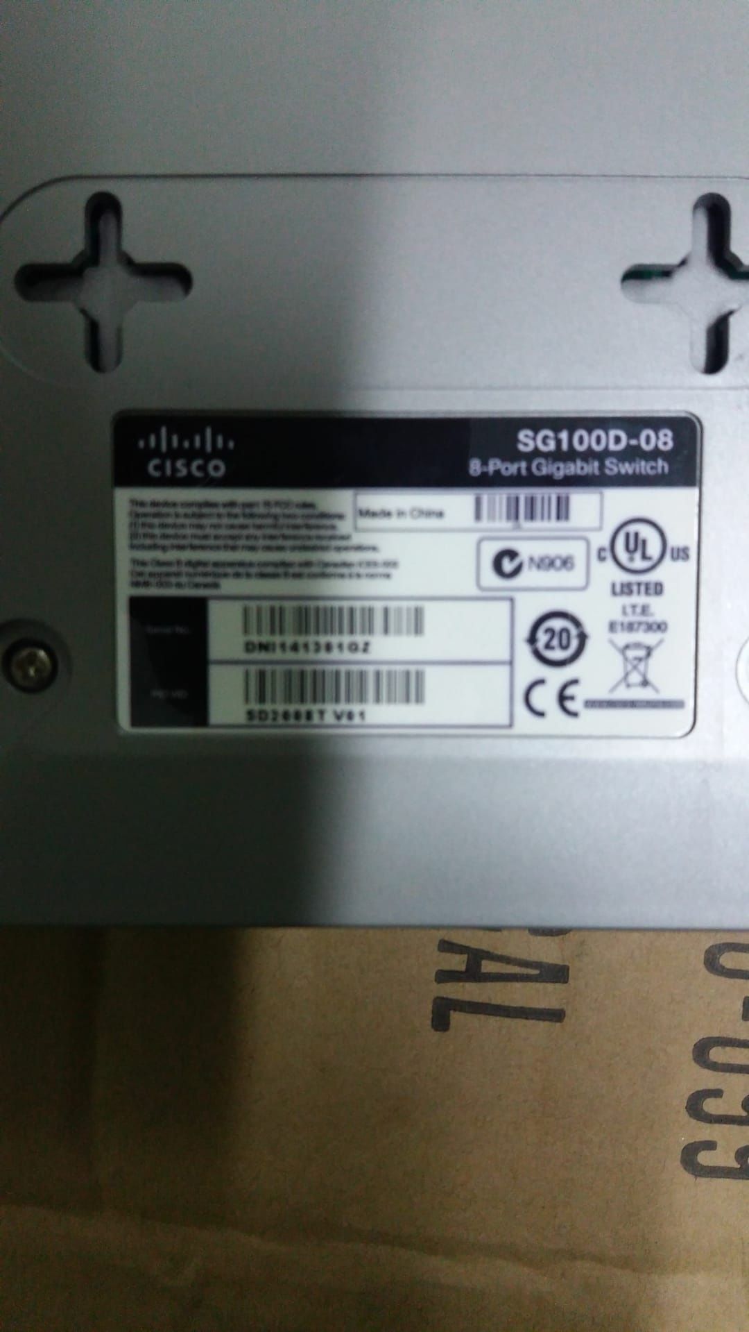 Switch-Cisco SG 100D-08