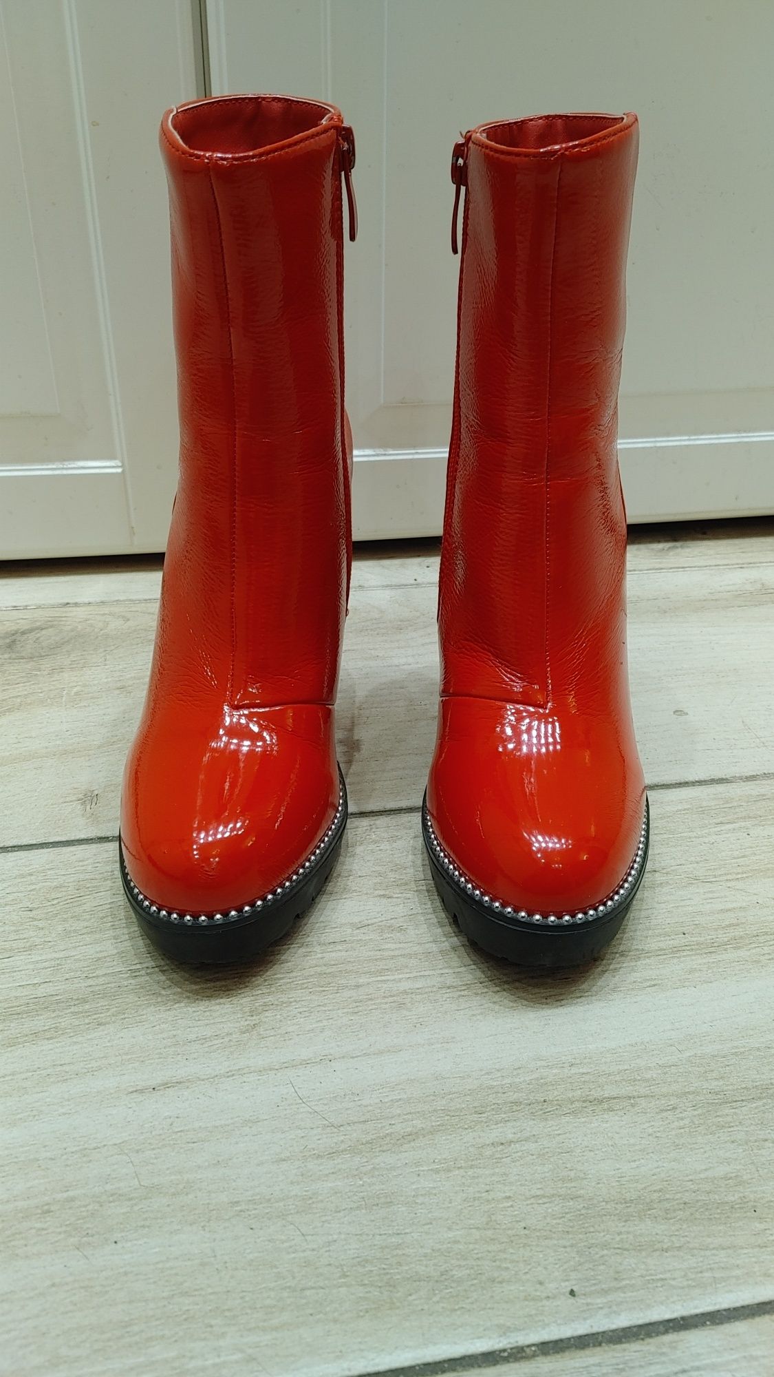 Buty botki Day-vine rozmiar 37 czerwone