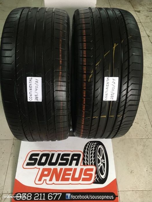 2 pneus continental como novos 285-40r21 - oferta da entrega 160 EUROS