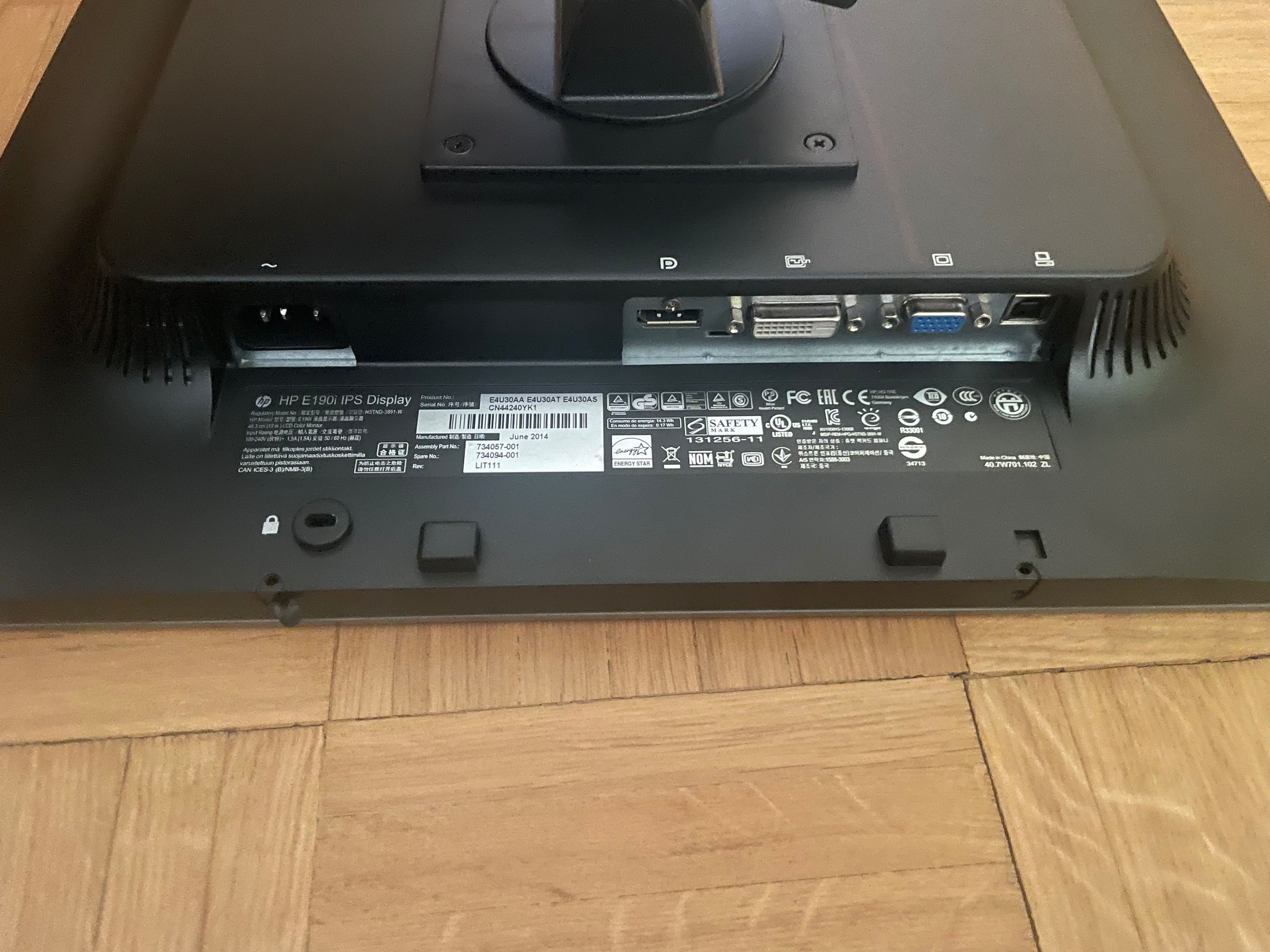 Monitor HP E190i IPS stan bdb