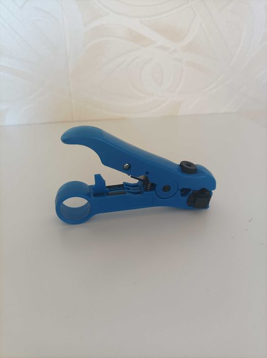 alicate de compressão + decapador, rg6/rg59