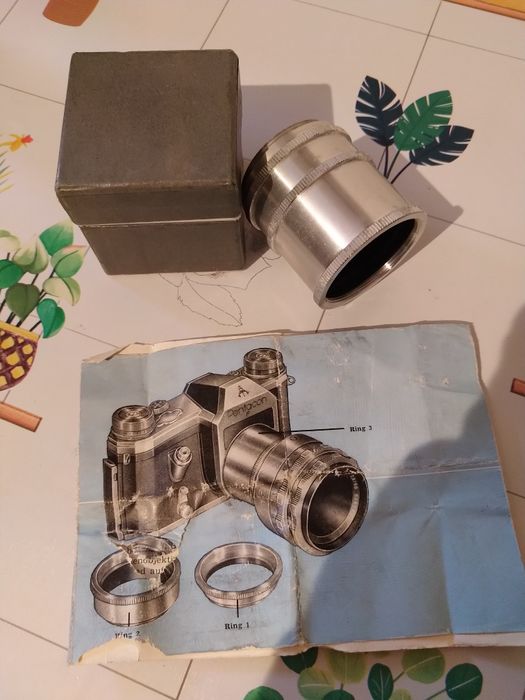 Pentax,Pentagon pierścień pośredni do makro M42