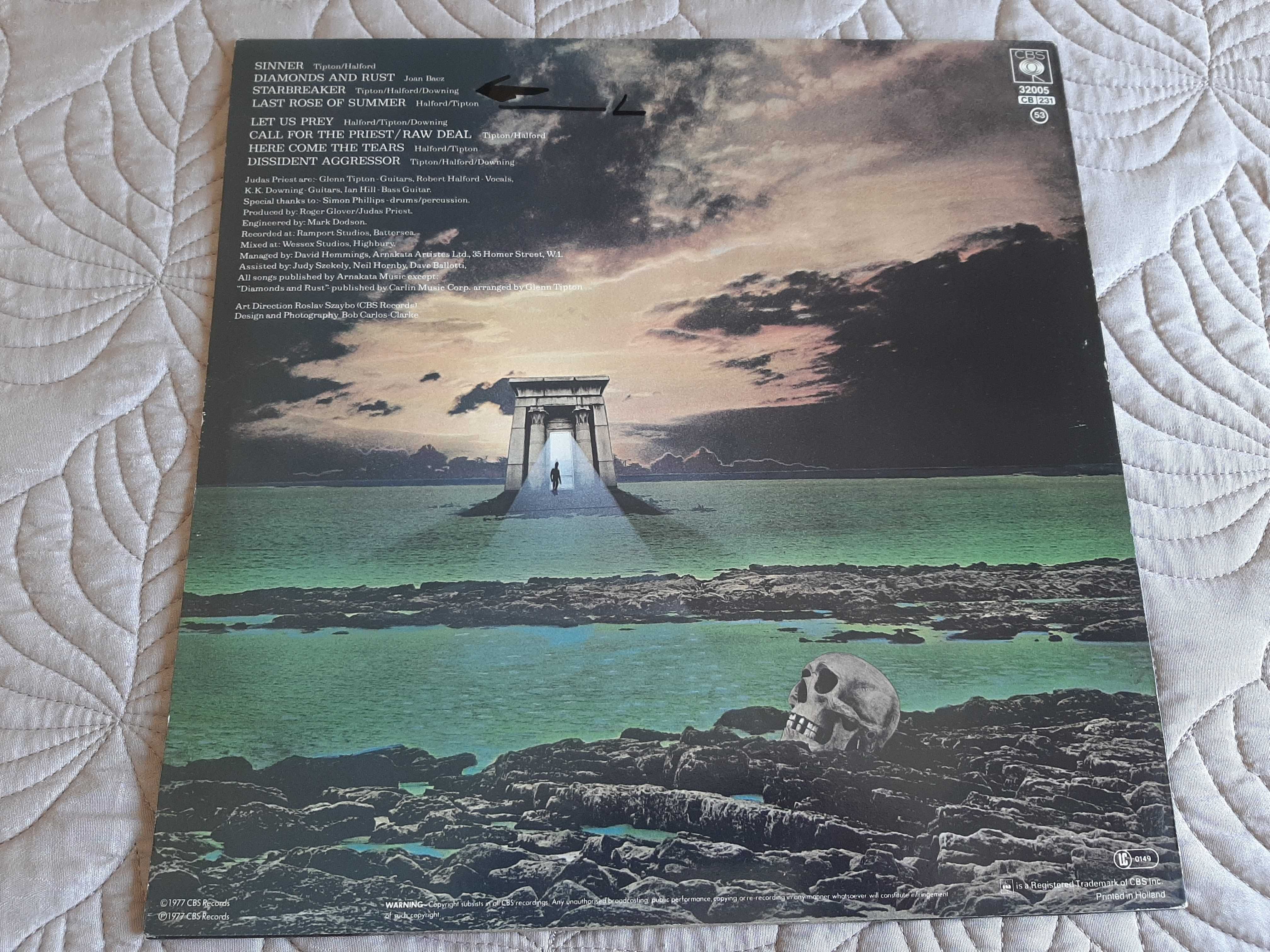 Judas Priest - Sin After Sin - Europa - Vinil LP