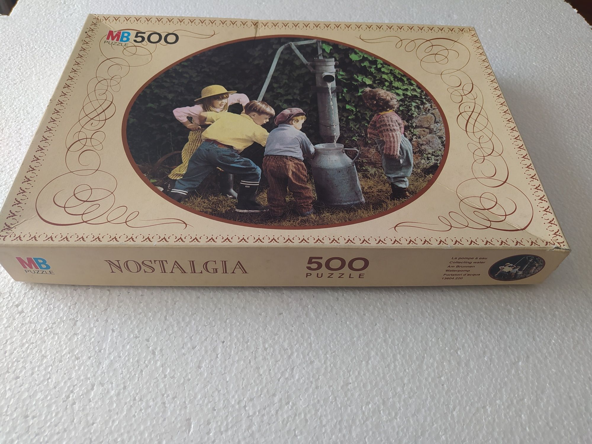 Puzzle 500 el MB Puzzle Nostalgia dzieci